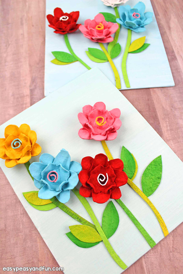 Recycled Egg Carton Craft Activities For Kids