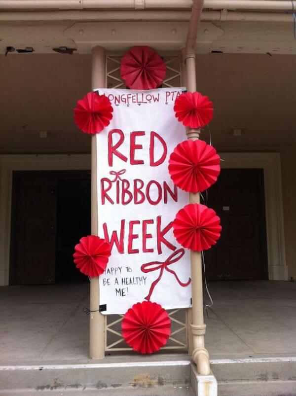 Red Ribbon Week Craft Activities For Students