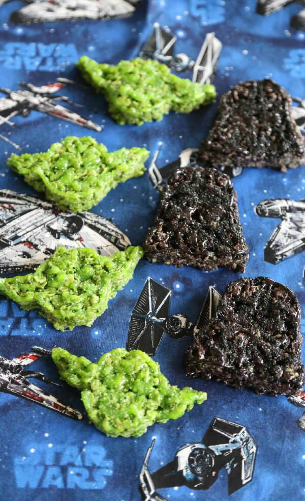 Star Wars Snacks - Pretty Food Recipe for Kids Rice Krispie Treat Recipe Ideas For Kids