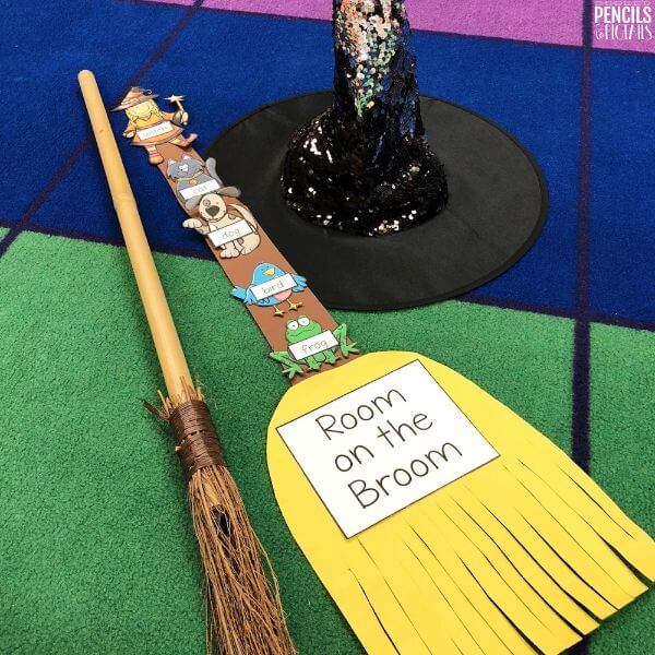 Room On The Broom Sequencing Activity For Kindergarten