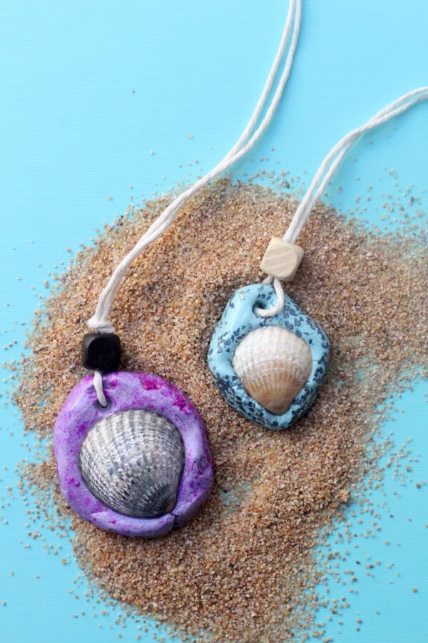 Summer Craft Ideas for Kids Seashell Necklace Craft Ideas For This Summers