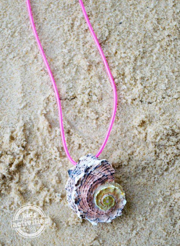 Seashell Necklace For Kids