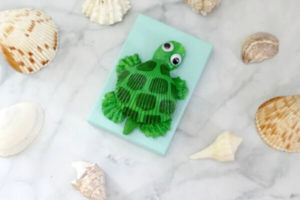 Summer Craft Ideas for Kids Seashell Turtle Craft Ideas For Kids