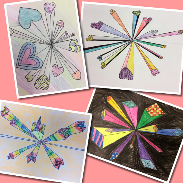 Creative Shape Drawing Art Projects For 4th Grade 