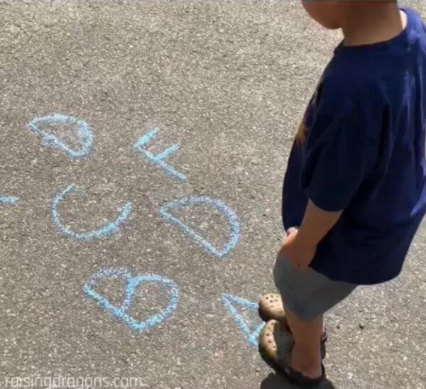 Simple Alphabet Hopscotch Activity For Toddlers Alphabet Activities for Classroom