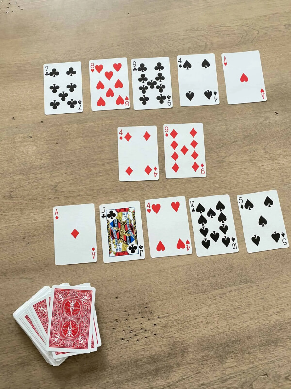 Simple Card Game Ideas  For Maths