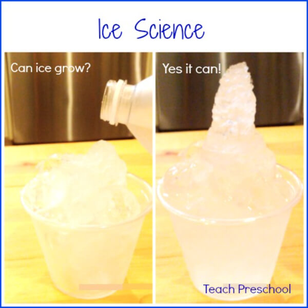 Simple Ice Experiment For Kids