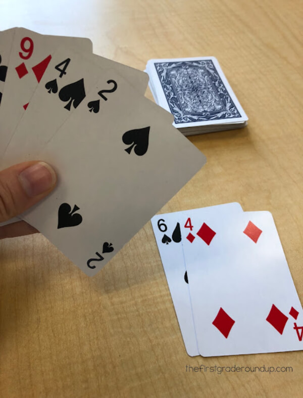 Simple Primary Math Card Games 