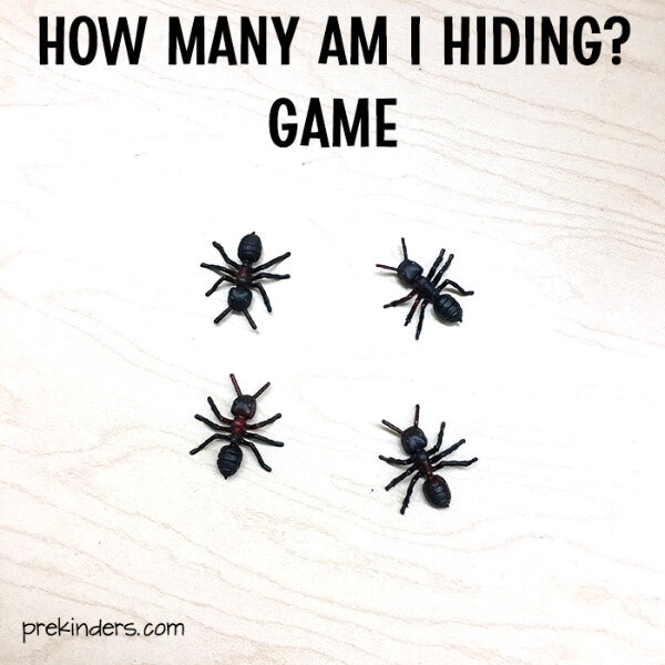 Simple Subtraction Math Game How Many Am I Hiding? Subtraction Activities for Grade 1