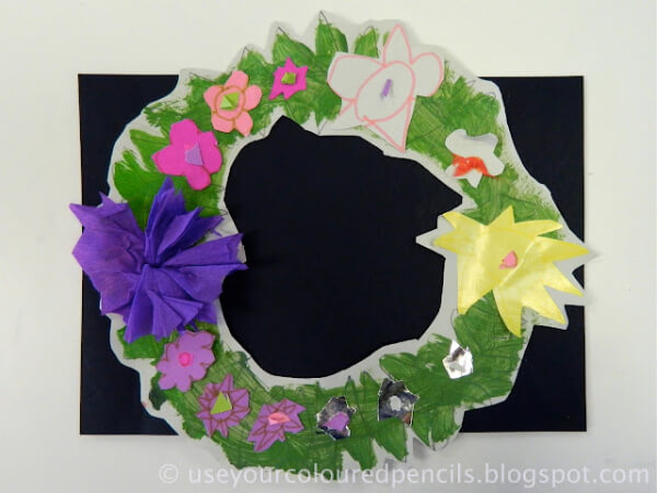 Simple Wreath Craft For Kids