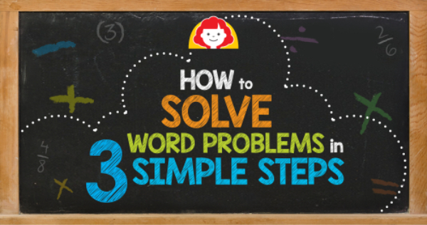 How to Help Your Kids With Word Math Problems Solving With In 3 Steps Math Word Problems For Students