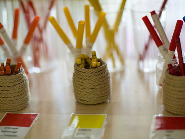 Sorting Household Objects Activity At Home