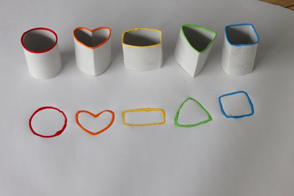 Stamps Art With Paper Roll For Kids