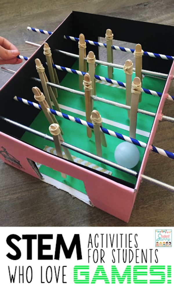 Stem Activities for Students Who Love Games Science Fair Projects & Experiments 7th Grade