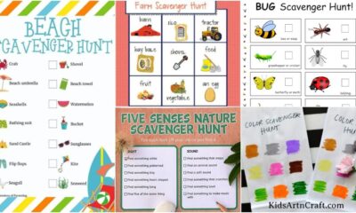 Summer Scavenger Hunt Ideas for Kids