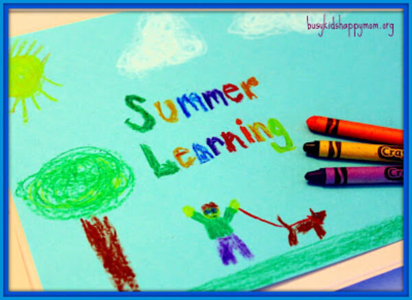 Summer School Craft Ideas  Fun Activities for Kindergarten