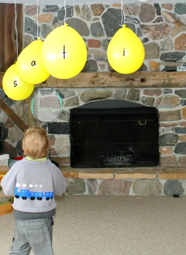 Ways to Teach Letter Recognition Swat the Balloons! Letters Recognition Activity