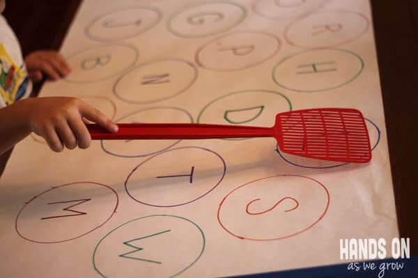 Ways to Teach Letter Recognition Swat The Letter! Letter Recognition Game 