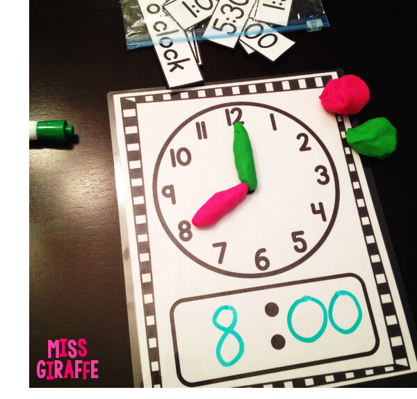 Time Telling Lessons For First Grade Telling Time Activities for Kids