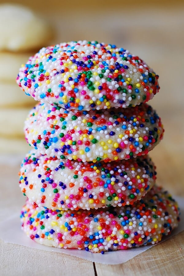 vanilla sugar cookie reciepe for kids Easy Crafts with Sprinkles for Kids