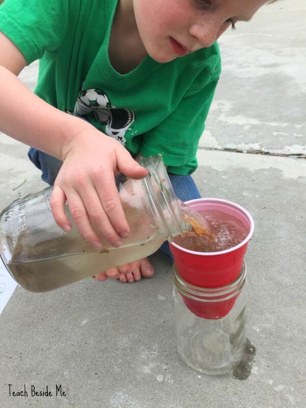 Water Filtration Experiment Project For Kids