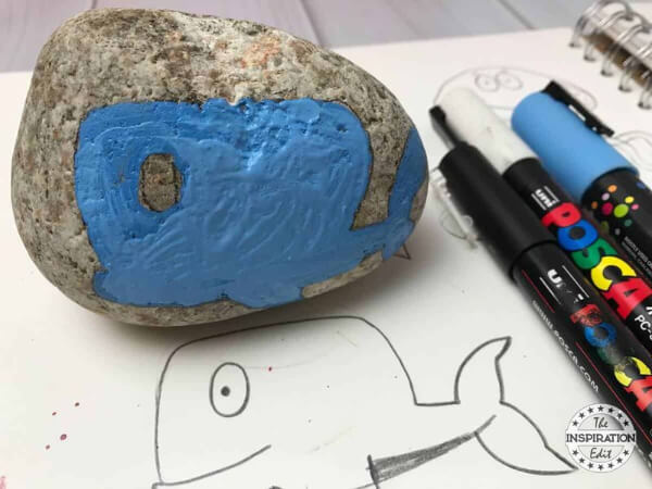 Whale Crafts & Activities for Kids Whale Rock Painting Craft Ideas For Kids