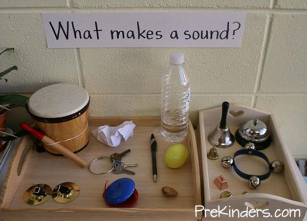 What Makes A Sound? Science Experiment For Kids
