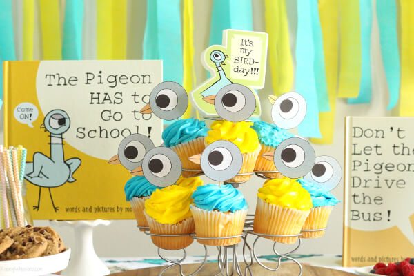 Willems Inspired Bird Day Party Ideas For Kids