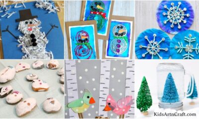 DIY Easy Snowman Craft for Kids – Step by step tutorial