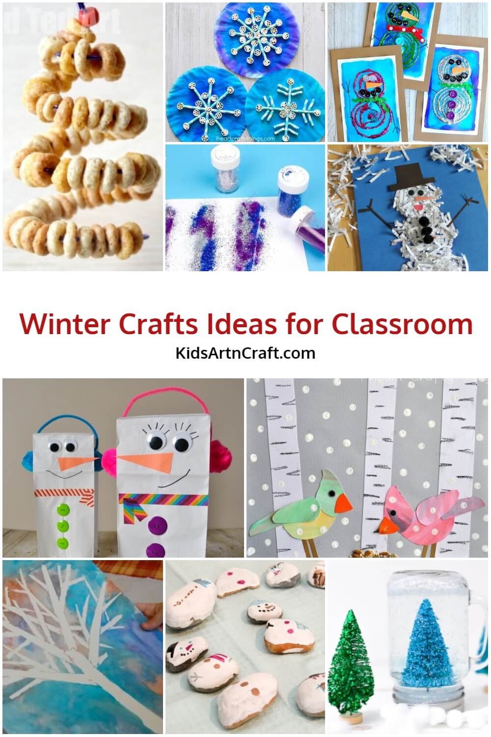 Winter Craft Ideas for Classroom Kids Art & Craft