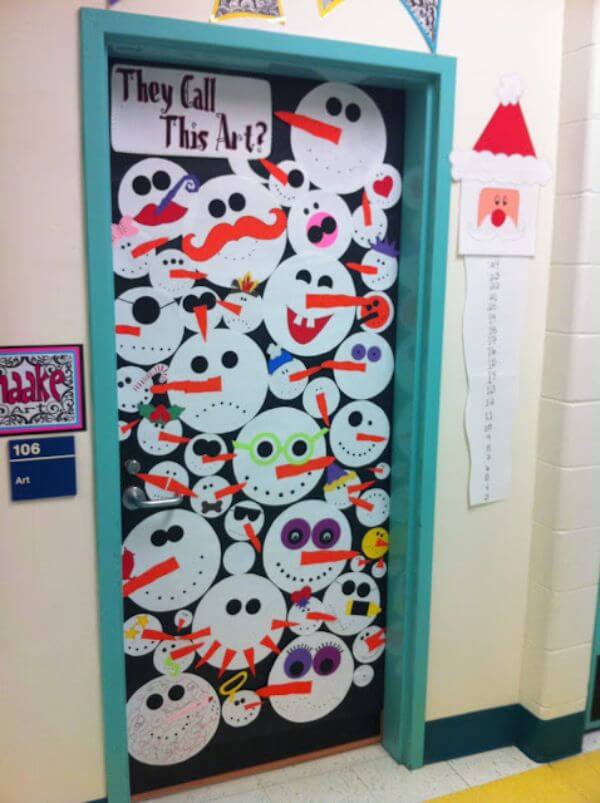 Winter Wonderland Classroom Door Decoration