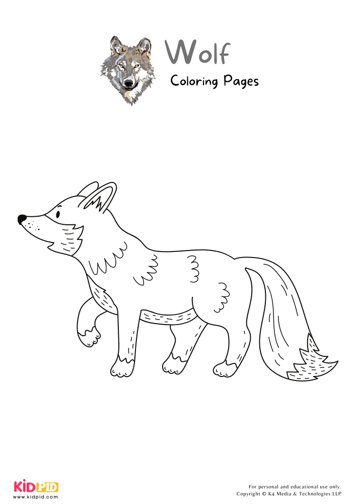 Wolf Coloring Pages For Kids – Free Printables