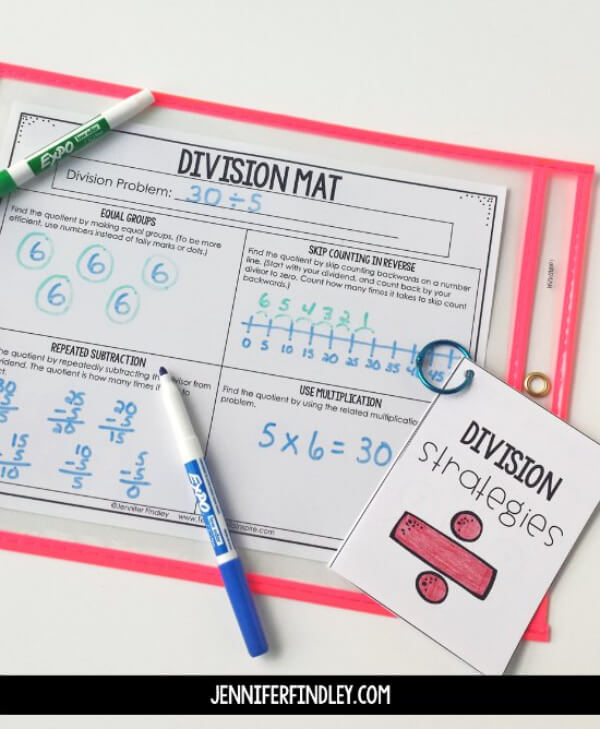 Division Activities for Kids Free Math Worksheet For Kids