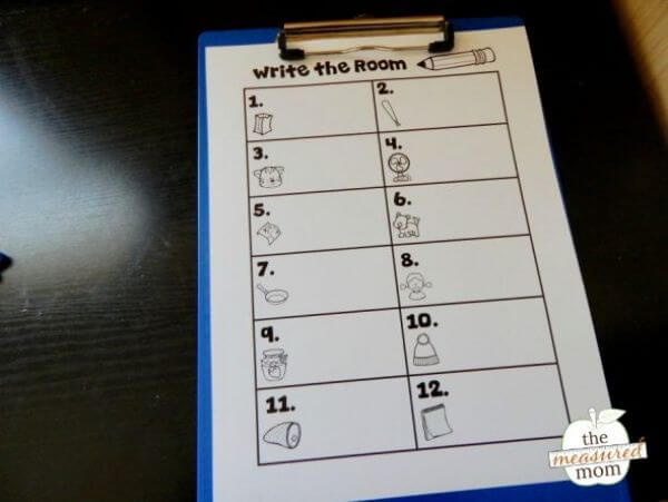 Write The Room Activity For Short a Words Clipboard Hacks For Teachers