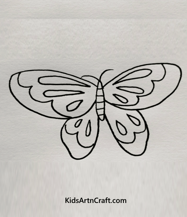 Crazy Cool Drawing Ideas For Kids To Try A Beautiful Butterfly