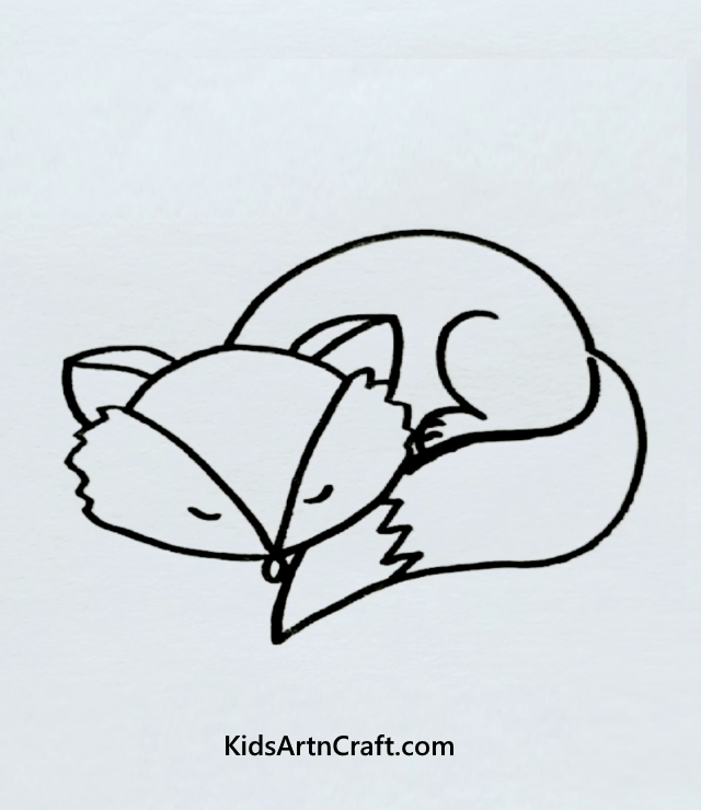 Deep Asleep Fox