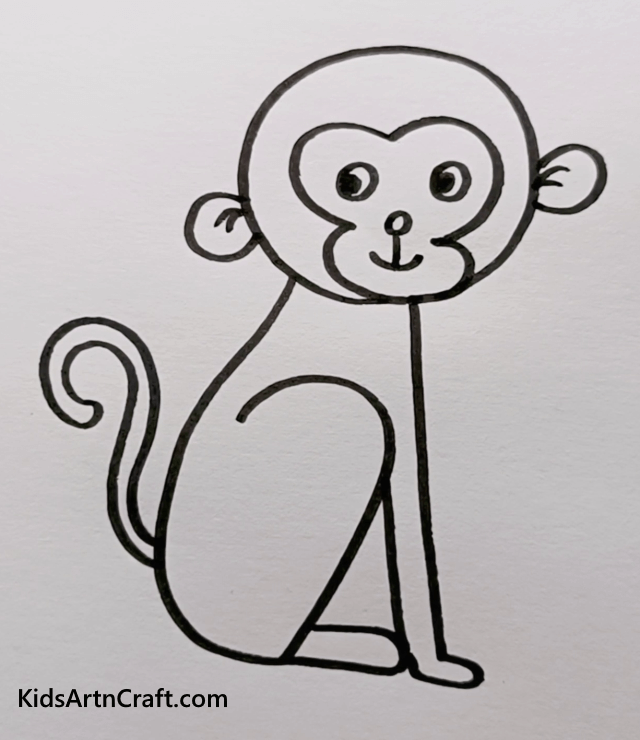 The Question Mark? Tailed Monkey