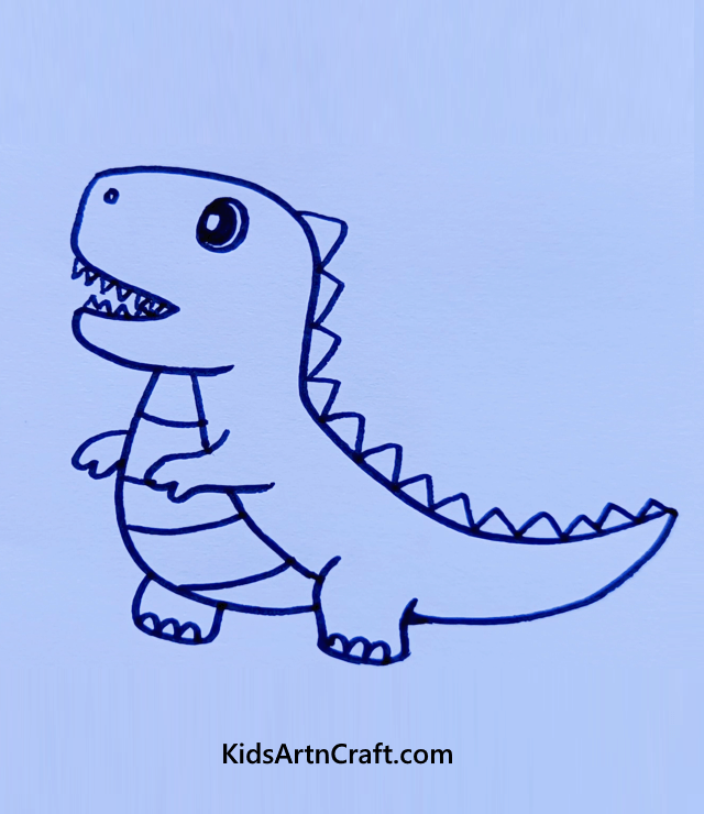 Easy Animal Drawings For Kids And Beginners The Good Dinosaur