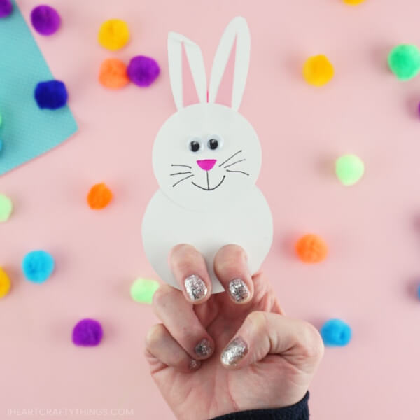 Creative Bunny Finger Puppet Craft