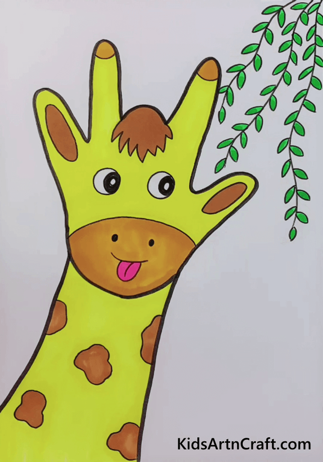 Easy Drawing Tricks And Ideas for Kids to Try Cool Giraffe