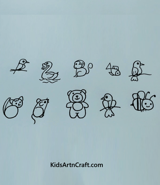 Try These Creative Ways Of Learning For Kids Easy & Simple Drawing For Kids