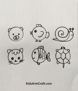 70 Easy Drawings For Kids to Practice - Kids Art & Craft