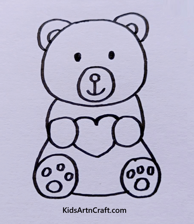 Enhance Your Skills By Easy Drawings Fluffy Teddy Bear