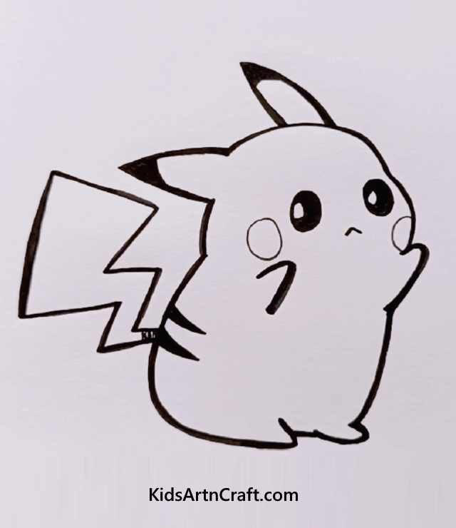 Enhance Your Skills By Easy Drawings The Pikachu