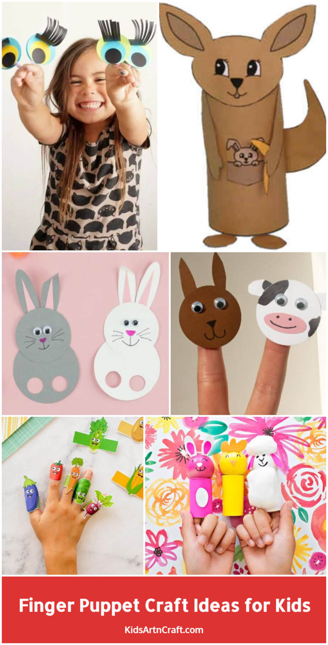 Finger Puppet Craft Ideas for Kids Kids Art & Craft