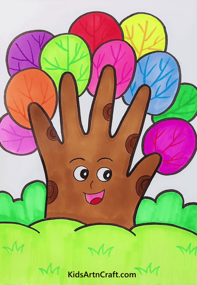  Hand Tree House Drawings For Kids