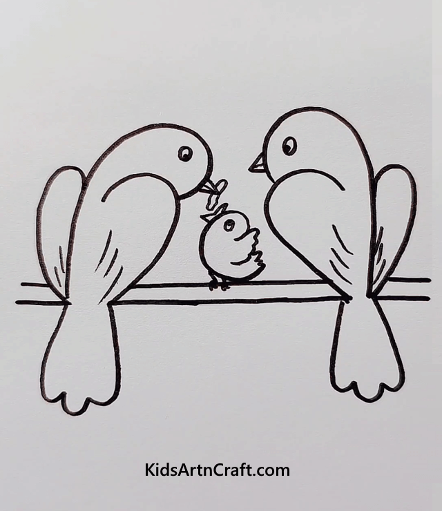 Bird and Chicks