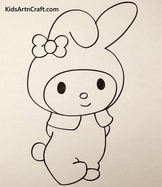 My Melody Cartoon Drawing For Kids