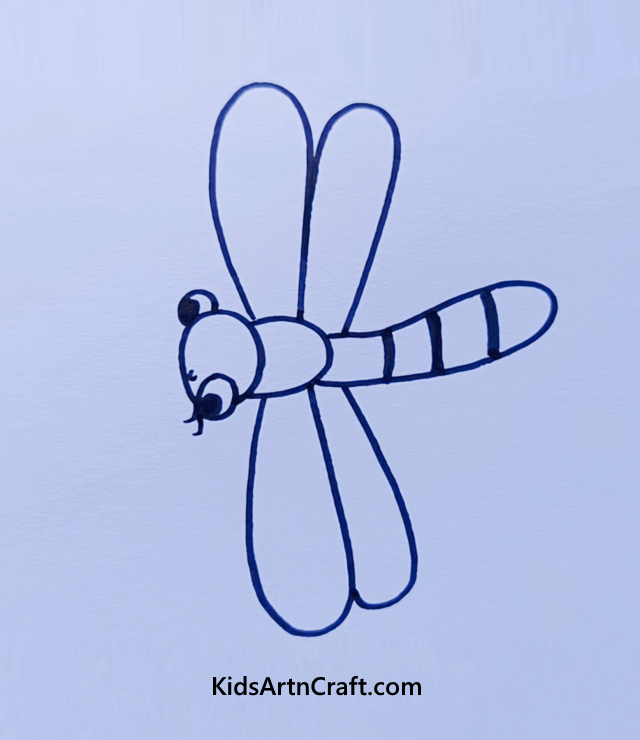 Let's Draw Some Creatures From Nature's Lap Superfast Dragon Fly