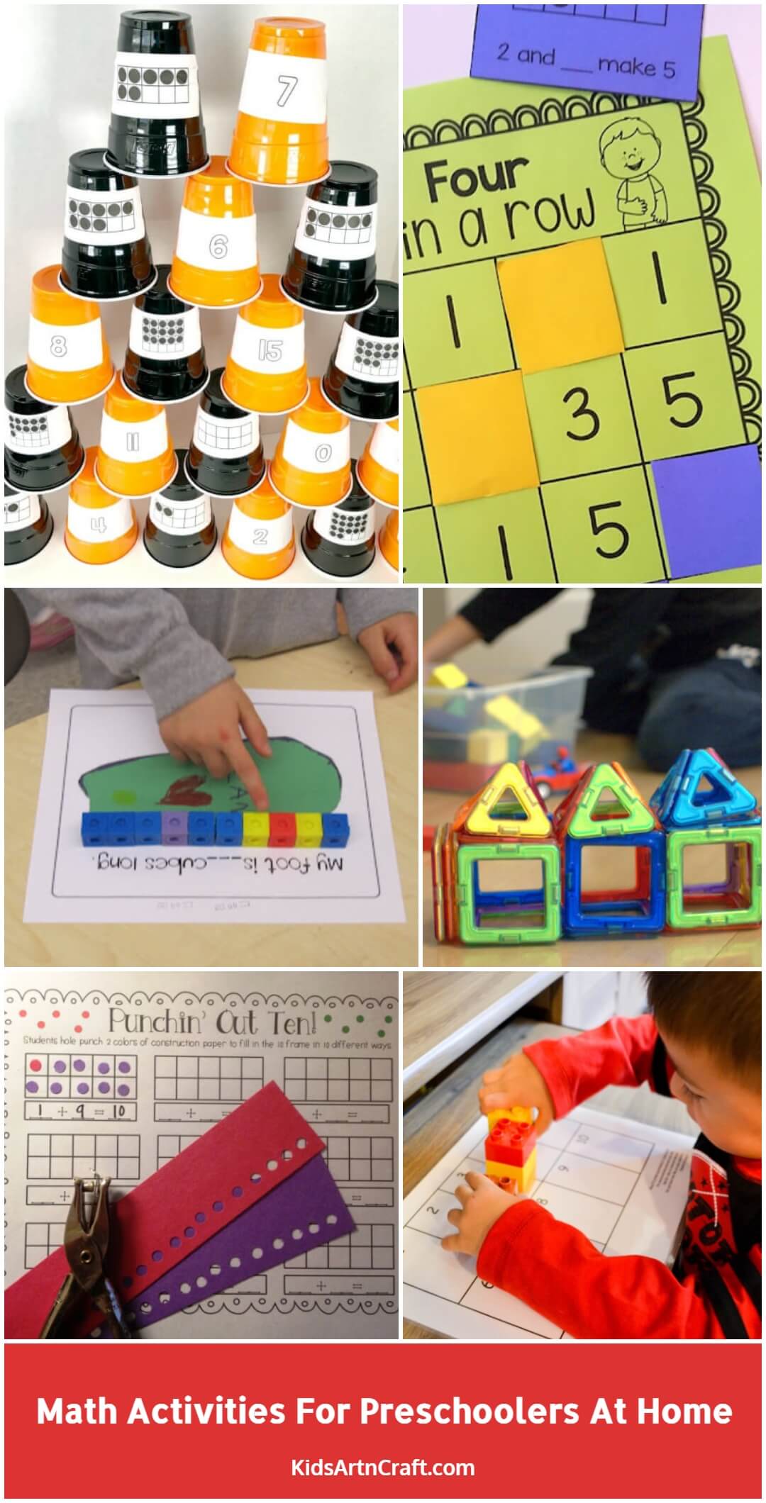 Math Activities for Preschoolers at Home